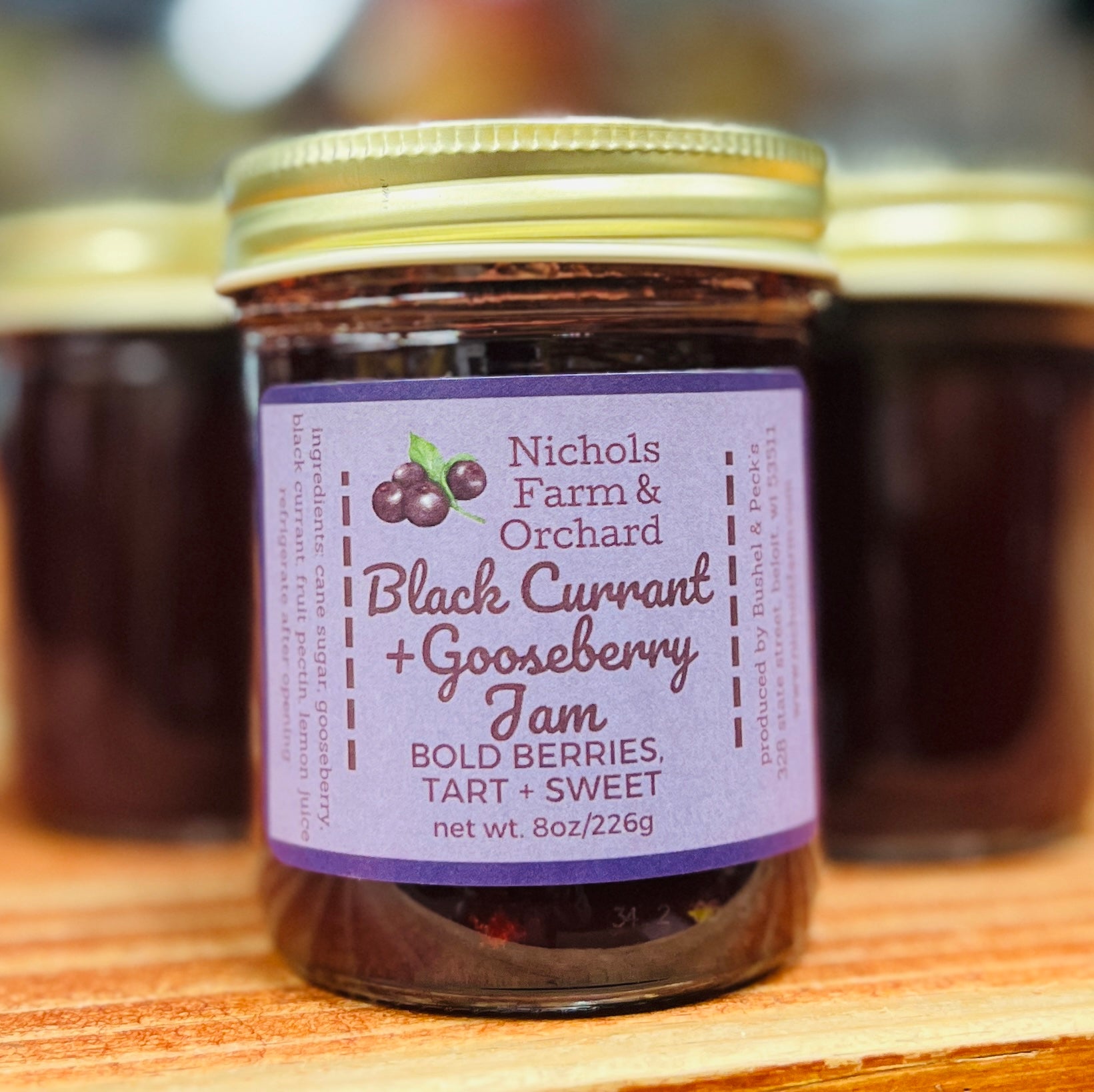 Black Currant & Gooseberry Jam