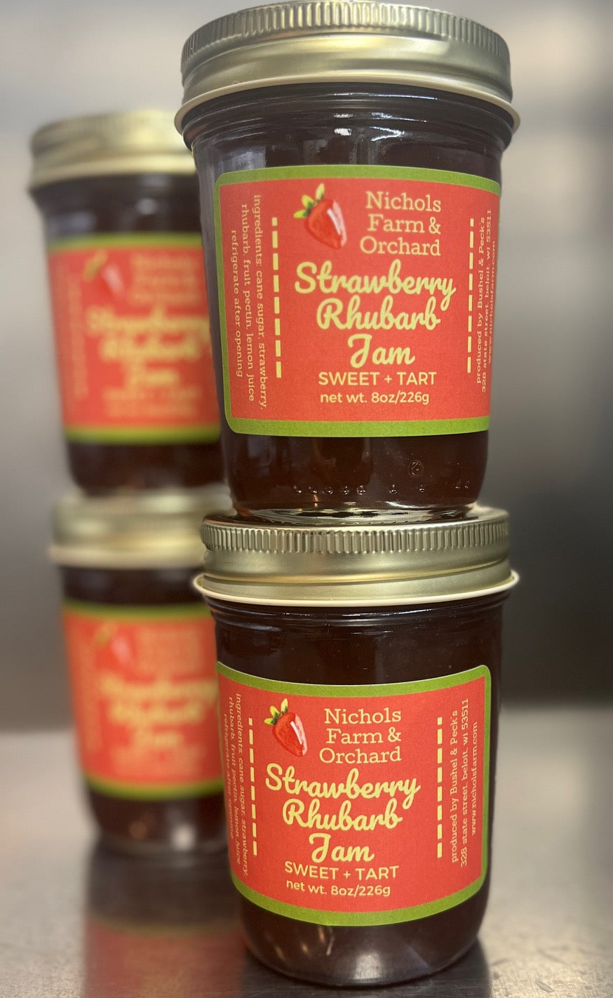 Strawberry Rhubarb Jam